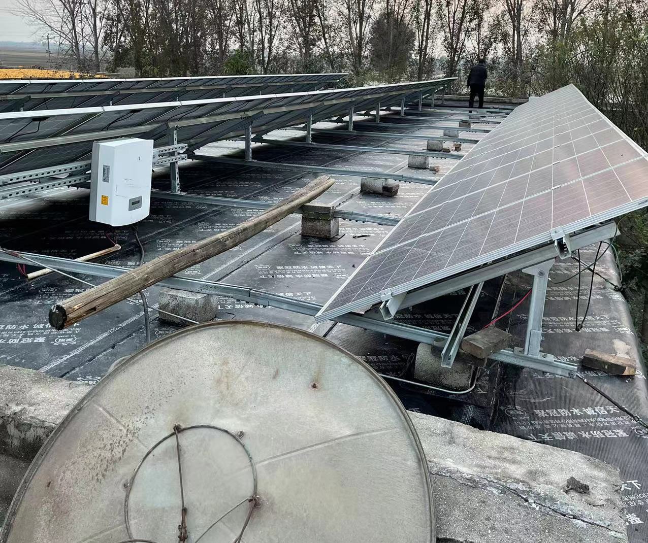 支塘镇平房防水